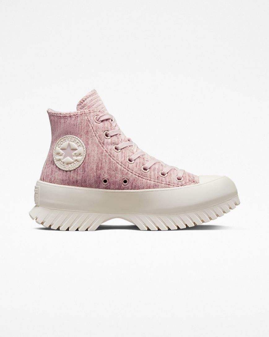 Tenisky Vysoke Converse Chuck Taylor All Star Lugged 2.0 Velour Damske Siva | SK BCOXU3